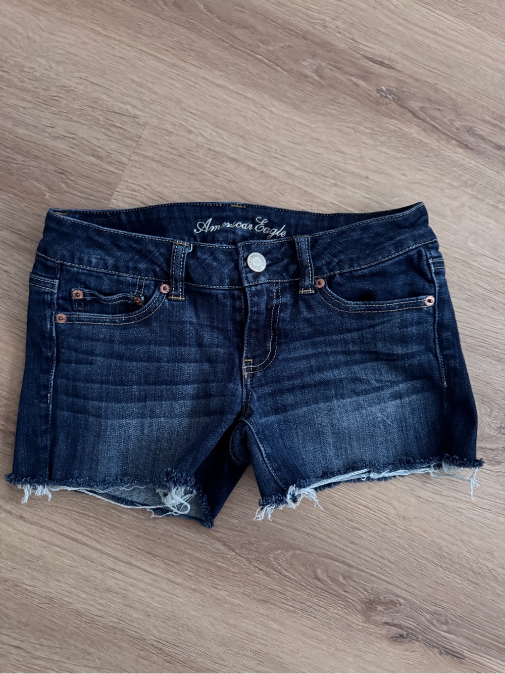 American Eagle Outfitters Dark Wash Denim Jean Shorts